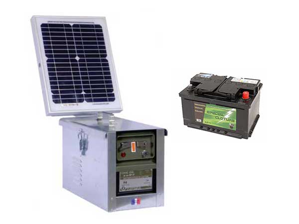 Electrificateur Grand Gibier Solaire avec batterie_1